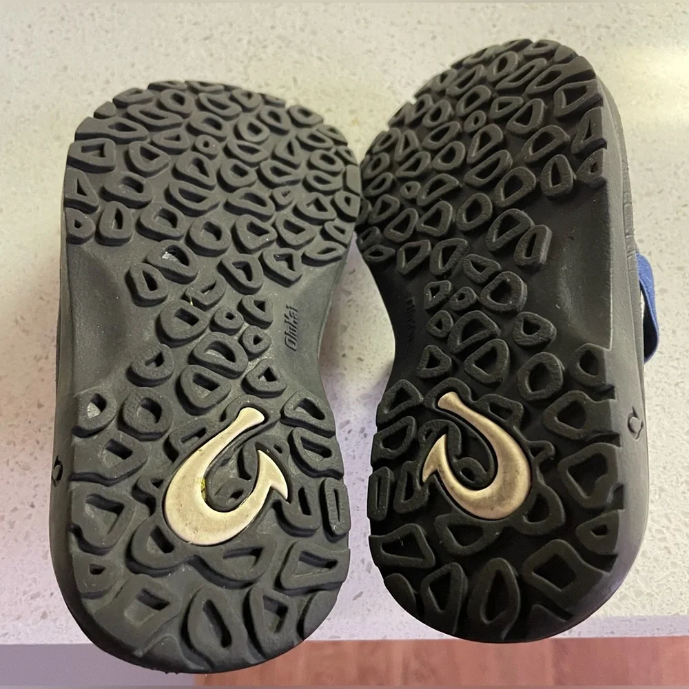 VGUC Sz. 9/10 OLUKAI Ohana Boy's Beach Sandals, Quick-Dry Flip-Flop